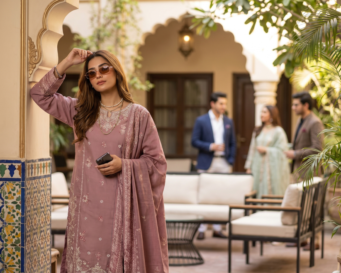 Premium Embroidered 3 Piece Cotton Suit for Women – Luxury Stitched Collection Pakistan